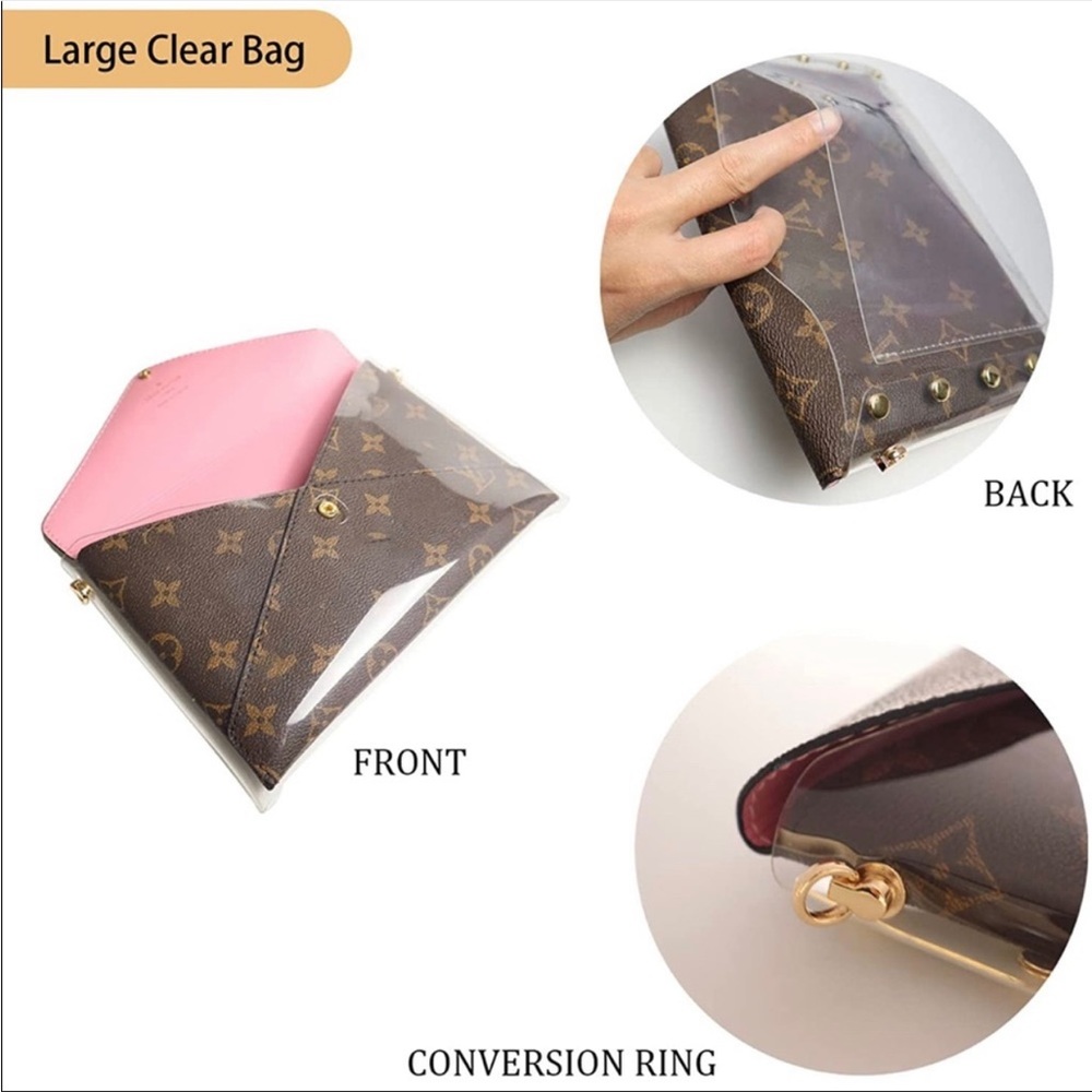 LV LOUIS VUITTON KIRIGAMI CROSSBODY SHOULDER POUCH - Picture 5 of 6
